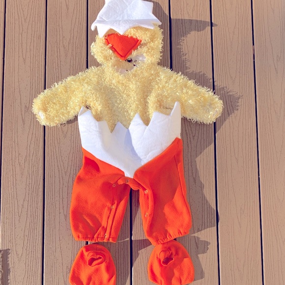 “INCHARACTER” COSTUMES HATCHING CHICK 5 PIECE TODDLER COSTUME SIZE M - Picture 1 of 8